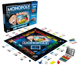 Gra planszowa MONOPOLY SUPER ELECTRONIC BANKING Terminal HASBRO E8978