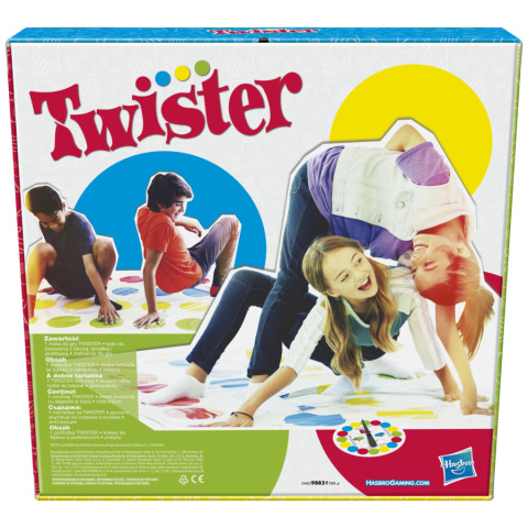 Gra zręcznościowa TWISTER Klasyczna HASBRO 98831 Gra zręcznościowa TWISTER Klasyczna HASBRO 98831