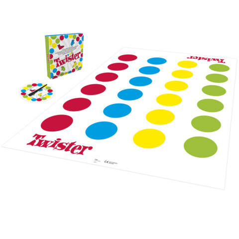 Gra zręcznościowa TWISTER Klasyczna HASBRO 98831 Gra zręcznościowa TWISTER Klasyczna HASBRO 98831