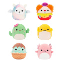 SQUISHMALLOWS MICROMALLOWS Zestaw PLUSZAKI Maskotka 6pak JAZWARES SQMM0009