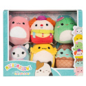 SQUISHMALLOWS MICROMALLOWS Zestaw PLUSZAKI Maskotka 6pak JAZWARES SQMM0009