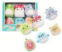 SQUISHMALLOWS MICROMALLOWS Zestaw PLUSZAKI Maskotka 6pak JAZWARES SQMM0010