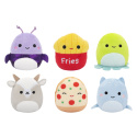 SQUISHMALLOWS MICROMALLOWS Zestaw PLUSZAKI Maskotka 6pak JAZWARES SQMM0012