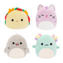 SQUISHMALLOWS MICROMALLOWS Zestaw PLUSZAKI Maskotka 4pak JAZWARES SQMM0004