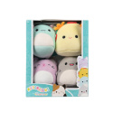 SQUISHMALLOWS MICROMALLOWS Zestaw PLUSZAKI Maskotka 4pak JAZWARES SQMM0004