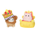 SQUISHMALLOWS MICROMALLOWS Zestaw PLUSZAKI Z AKCESORIAMI Maskotka 2pack JAZWARES SQMM0014