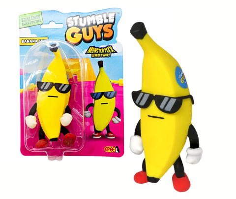 GUMOSTWORY Stumble Guys Gumowa Figurka BANANA GUY Monsterflex EPEE EP60105/BANANA GUY