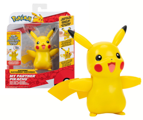 OKEMON Interaktywna Figurka MÓJ PARTNER PIKACHU JAZWARES PKW3901