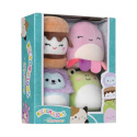 SQUISHMALLOWS MICROMALLOWS Zestaw PLUSZAKI Maskotka 4pak JAZWARES SQMM0005