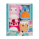 SQUISHMALLOWS MICROMALLOWS Zestaw PLUSZAKI Maskotka 4pak JAZWARES SQMM0006