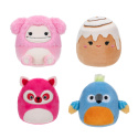 SQUISHMALLOWS MICROMALLOWS Zestaw PLUSZAKI Maskotka 4pak JAZWARES SQMM0006