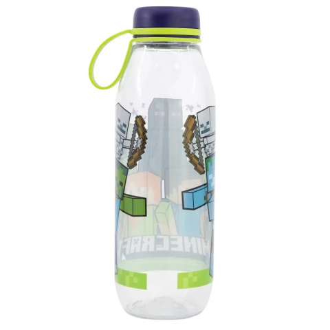 Butelka sportowa z zakrętką MINECRAFT Butelka do picia dla dzieci 650ml STOR 40483 Butelka sportowa z zakrętką MINECRAFT Butelka do picia dla dzieci 650ml STOR 40483