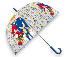 Parasol transparentny SONIC śr. 70cm dla dzieci KIDS SN7152MC