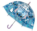 Parasol transparentny STITCH śr. 69cm dla dzieci UNDERCOVER STLO7202