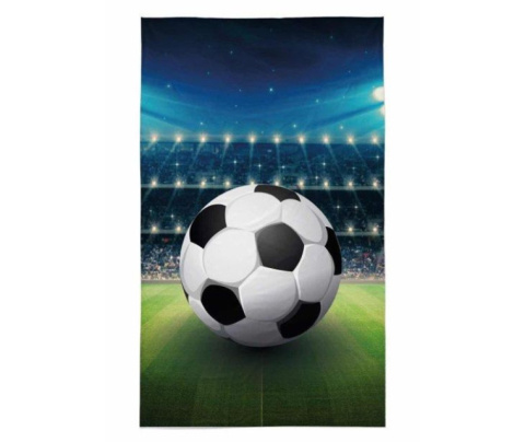 Ręcznik kąpielowy plażowy FOOTBALL 70x140cm Bawełna PIŁKA NOŻNA dla dzieci DETEXPOL 79BT Ręcznik kąpielowy plażowy FOOTBALL 70x140cm Bawełna PIŁKA NOŻNA dla dzieci DETEXPOL 79BT