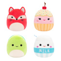 SQUISHMALLOWS MICROMALLOWS Zestaw PLUSZAKI Maskotka 4pak JAZWARES SQMM0007