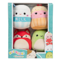 SQUISHMALLOWS MICROMALLOWS Zestaw PLUSZAKI Maskotka 4pak JAZWARES SQMM0007