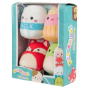 SQUISHMALLOWS MICROMALLOWS Zestaw PLUSZAKI Maskotka 4pak JAZWARES SQMM0007