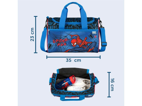 Torba plażowa sportowa SPIDERMAN 35x23cm dla dzieci UNDERCOVER SPCR7252 Torba plażowa sportowa SPIDERMAN 35x23cm dla dzieci UNDERCOVER SPCR7252