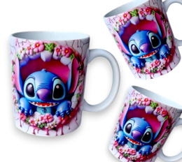 Kubek Ceramiczny STITCH 330ml dla dzieci PREZENT w pudełku