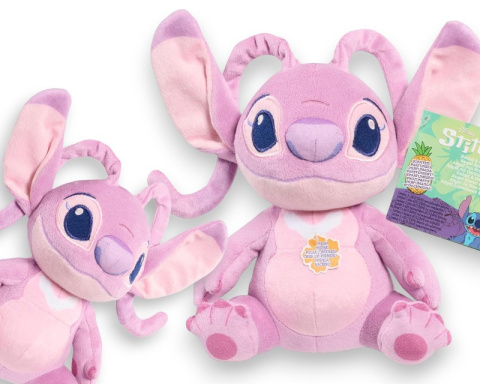 STITCH Maskotka Interaktywna ANGEL Pluszak 15cm JUST PLAY 30943