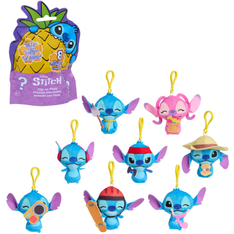 STITCH Saszetka Niespodzianka Brelok STITCH Maskotka 1szt. JUST PLAY 11389 STITCH Saszetka Niespodzianka Brelok STITCH Maskotka 1szt. JUST PLAY 11389