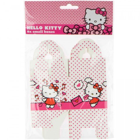 Pudełko prezentowe 8szt. HELLO KITTY 6,5 x 6,5 x 5,5 cm  W&O 61900207